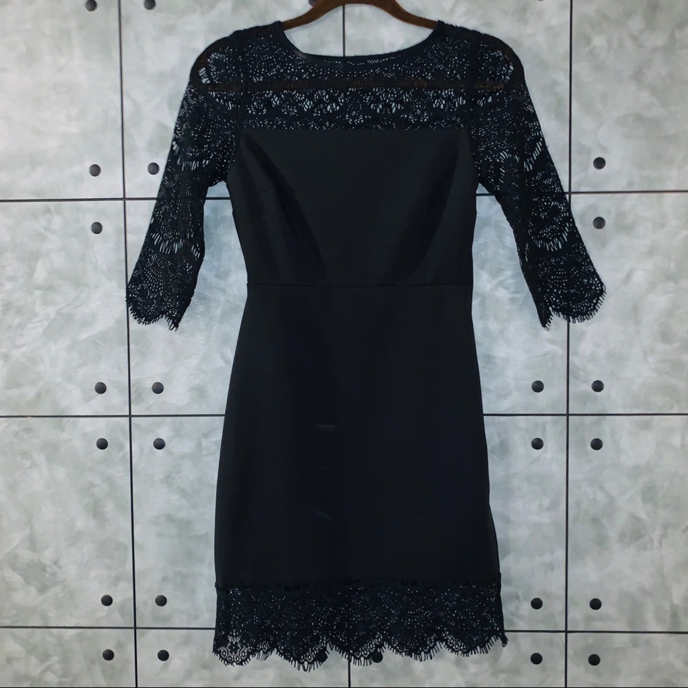 Black Lace Dress